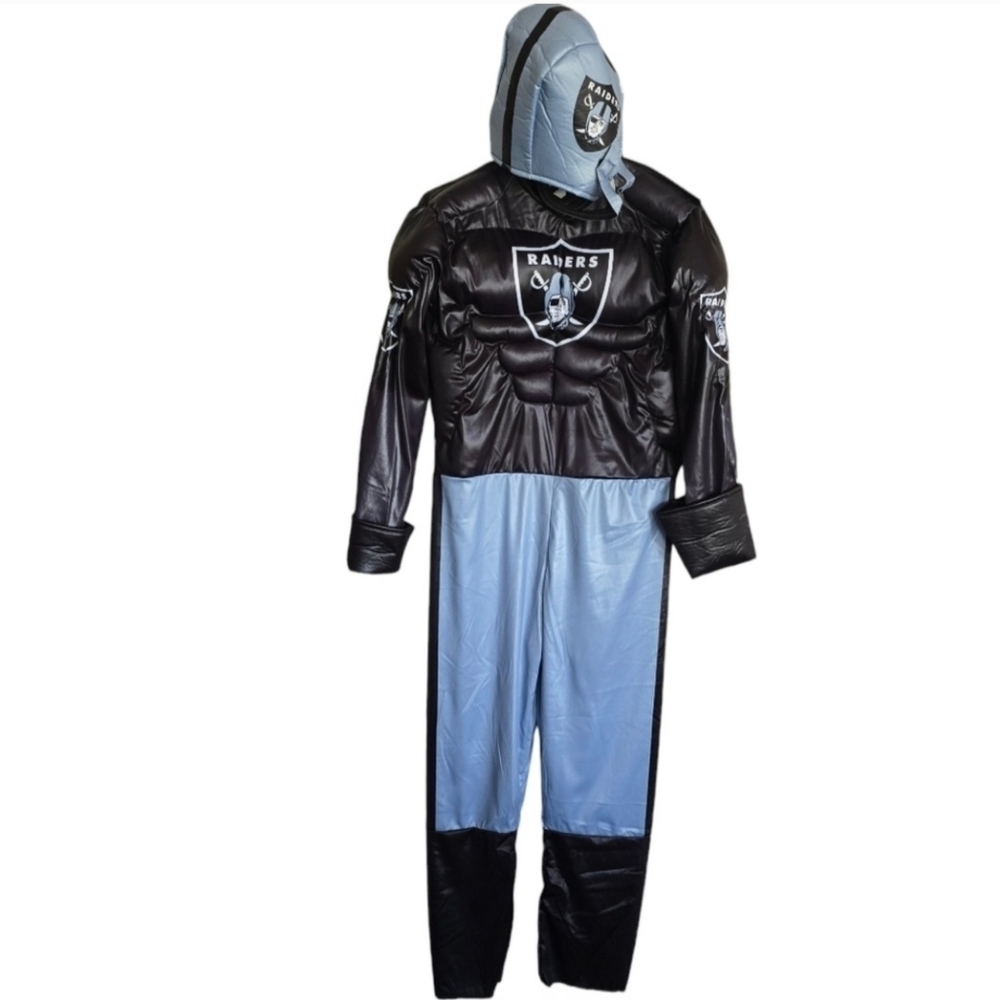 NWT | NFL Las Vegas Raiders Game Day Costume, Size Youth L - Picture 2 of 5